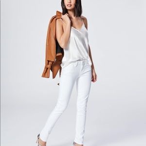 PAIGE white denim jeans